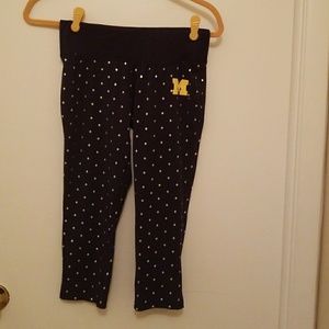 Like new! Champion Michigan capri leggings